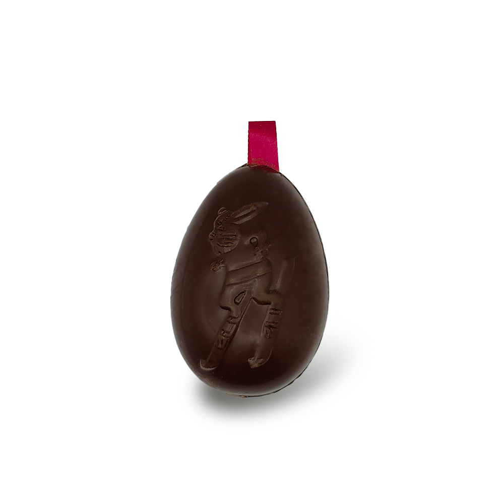 Paasei fondantchocolade GV/MV – 2 stuks
