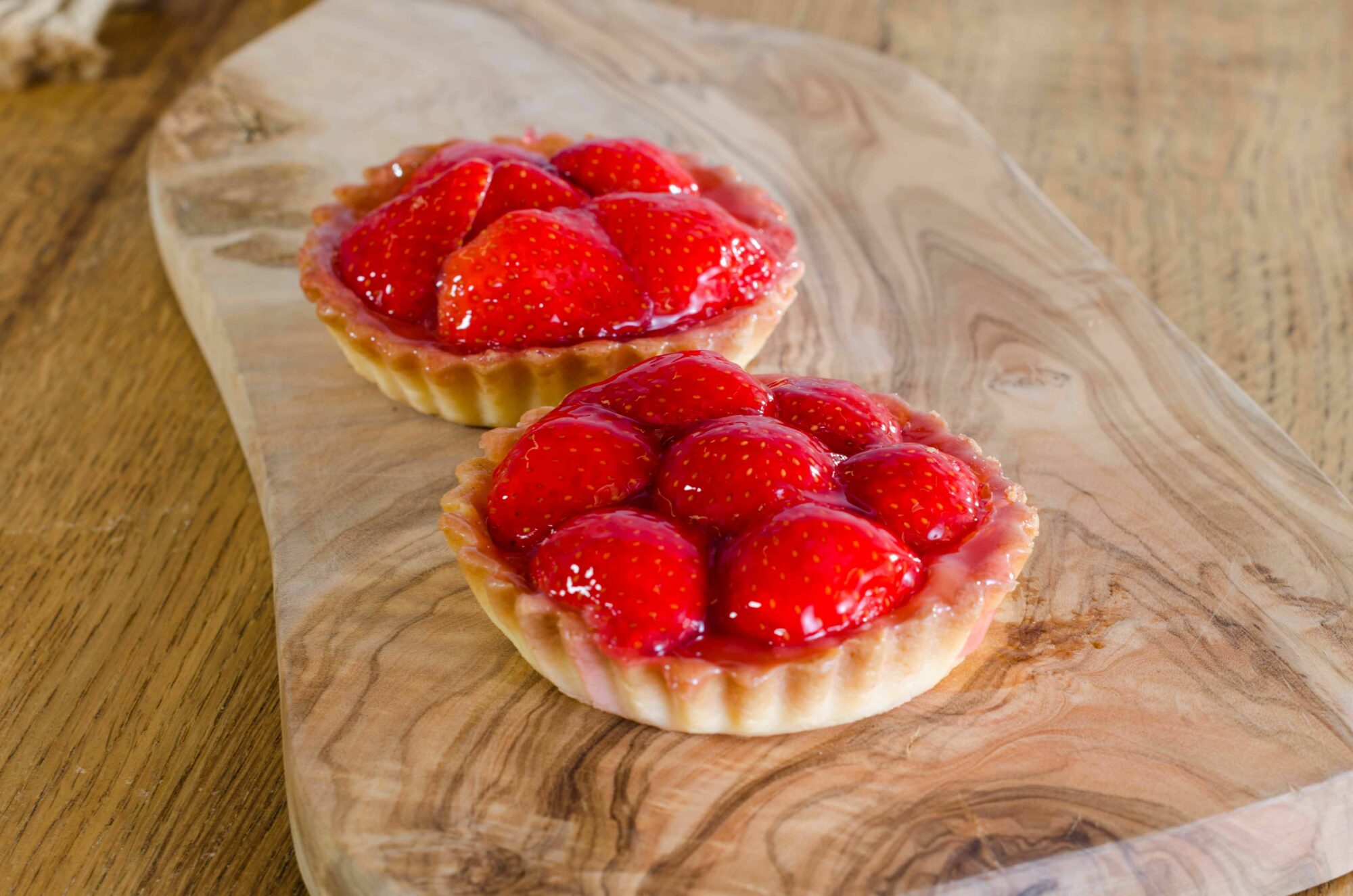 aardbeientartelet 2 glutenvrij lactosevrij melkvrij aardbeientartelet