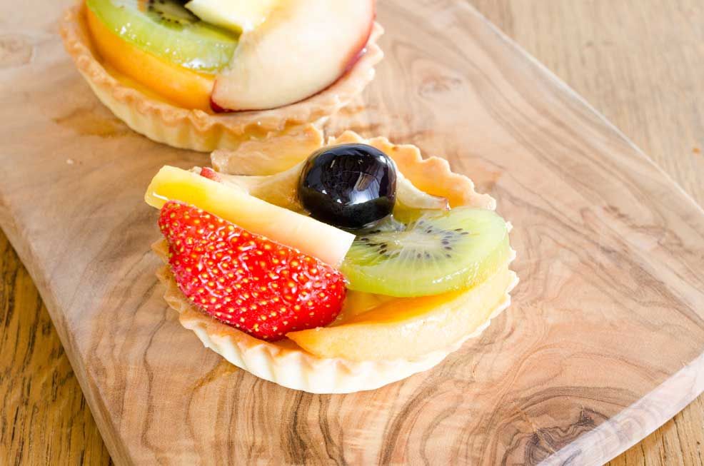 glutenvrije lactosevrije melkvrije fruittartelet