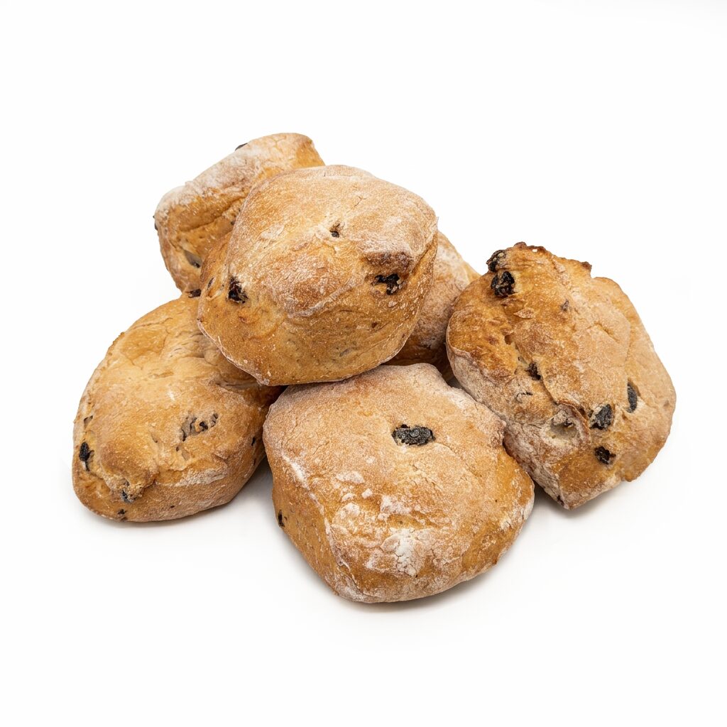 Rozijnenbroodjes Rozijnenbroodjes